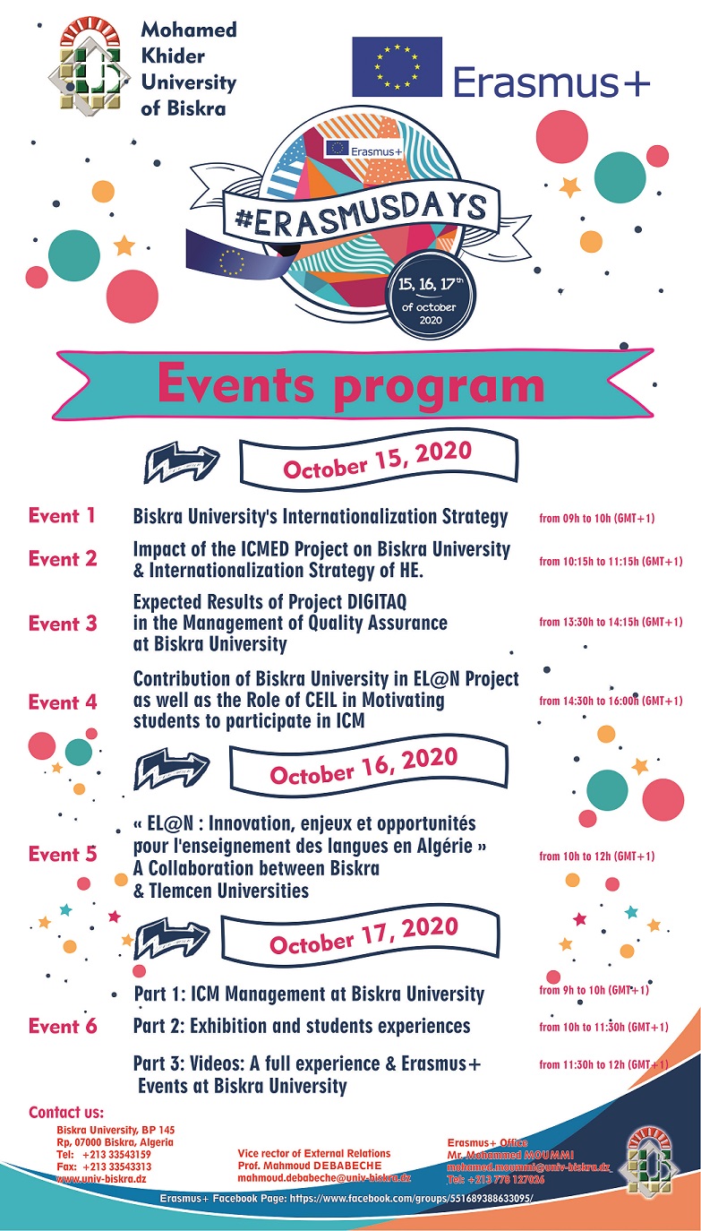 Events programBiskra